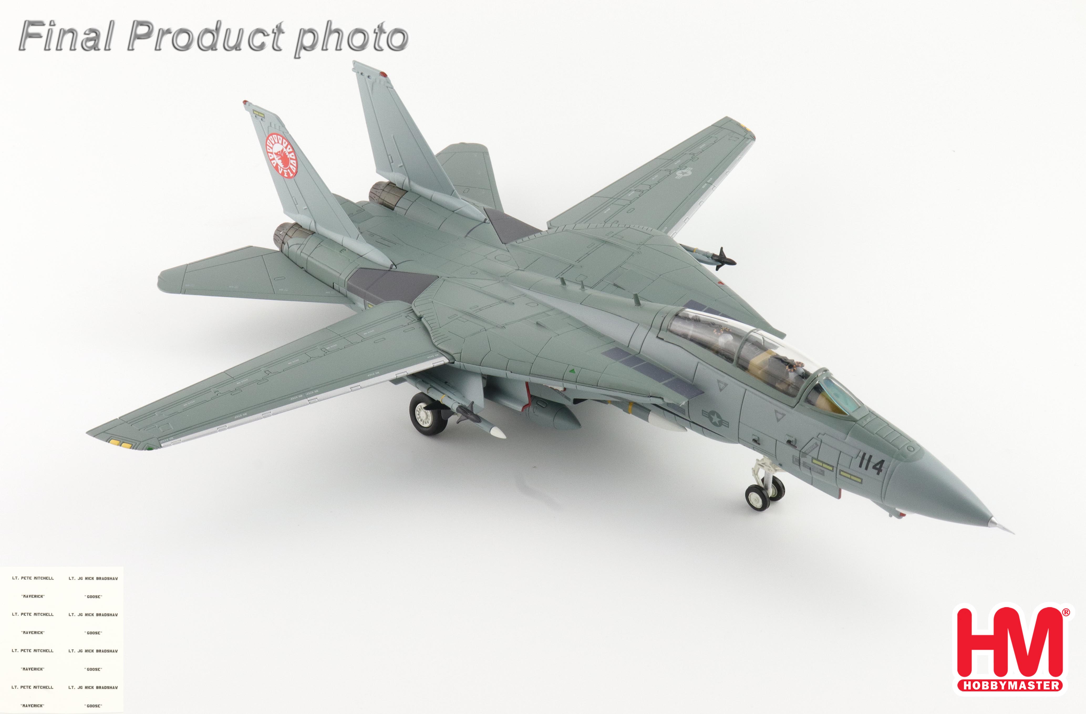 F-14A Tomcat 160665, VF-1, US Navy (w/optional decal)